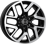 MAK Gravel 7,5x17 6x139,7 ET33 dia 100,1 black mirror