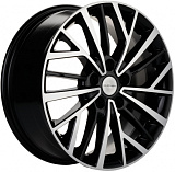 Khomen Wheels KHW1717 (CX-5/i40/X-Trail) 7x17 5x114,3 ET45 dia 67,1 black-FP