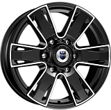 K&K Севенна 7x17 6x139,7 ET33 dia 100,1 алмаз черный Россия