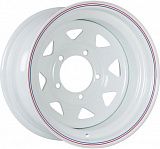 Offroad wheels Toyota Land Cruiser 105 8x16 5x150 ET-13 dia 110,5 белый