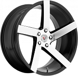 Vissol V-080R 8,5x19 5x100 ET45 dia 57,1 black with machined face
