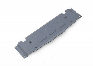 Алюминиевая защита радиатора Rival на Mercedes-Benz GLE 2015- 250d; 350d; 400 (толщина 4 мм)