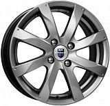 K&K Джемини 5,5x14 4x100 ET43 dia 60,1 дарк платинум Россия