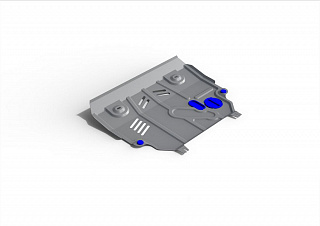 Алюминиевая защита картера + КПП Rival на Lexus NX 300h 2014-2017 2.5 Hybrid (толщина 4 мм)