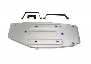 Алюминиевая защита топливного бака Rival на Toyota Rav4 2015- 2.0; 2.5; 2.2d; Привод - все (толщина 4 мм)