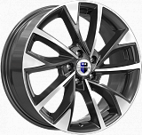 K&K Роквуд 7x17 5x114,3 ET40 dia 66,1 алмаз черный Россия