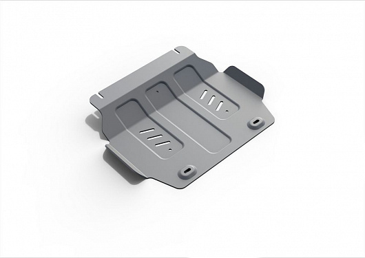 Алюминиевая защита картера Rival на Ford F150 2014- 5.0; Часть 2 (толщина 6 мм)