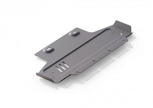 Алюминиевая защита КПП Rival на Volkswagen Amarok 2016- 2.0d; 3.0d (толщина 4 мм)