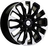 Khomen Wheels KHW2010 (Chevrolet Tahoe) 8x20 6x139,7 ET28 dia 78,1 black-FP