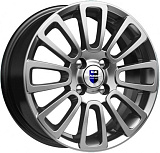 K&K Неман 6x15 4x100 ET43 dia 67,1 дарк платинум