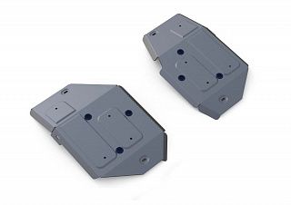 Алюминиевая защита топливного бака Rival на Land Rover Range Rover Evoque 2011- 2.0; 2.2d (толщина 4 мм)