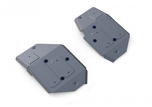 Алюминиевая защита топливного бака Rival на Land Rover Range Rover Evoque 2011- 2.0; 2.2d (толщина 4 мм)