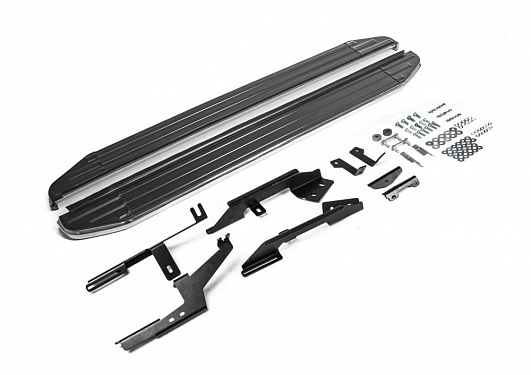 Порог-площадка Rival Premium для Renault Duster 2011-2015-
