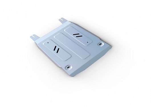 Алюминиевая защита раздаточной коробки Rival на Toyota Hilux 2015- 2.4d; 2.8d; полный привод (толщина 6 мм)