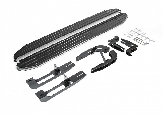 Порог-площадка Rival Premium для Hyundai Santa Fe 2006-2010-2012