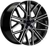 Khomen Wheels KHW2101 (Front) 9,5x21 5x112 ET37 dia 66,6 black-FP
