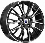 K&K Солт 6,5x17 5x114,3 ET45 dia 66,1 алмаз черный Россия