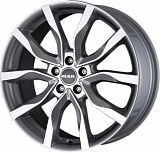 MAK Highlands 9x21 5x108 ET38,5 dia 63,3 gun metallic mirror face