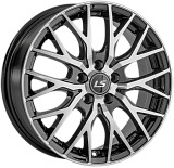 LS wheels BYD (1369) 6,5x16 5x100 ET38 dia 57,1 BKF