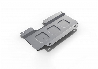 Алюминиевая защита электродвигателя рулевой рейки Rival на Volkswagen Crafter 2017- 2.0TDI(140л.с.);2.0TDI(177л.с.); МКПП; передний привод (толщина 4 мм)