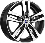 K&K Rassvet 6,5x16 5x100 ET48 dia 56,1 алмаз черный Россия