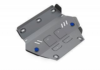 Алюминиевая защита радиатора Rival на Isuzu D-Max 2012- 2.5TD (толщина 6 мм)