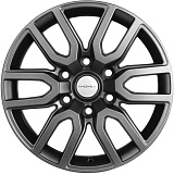 Khomen Wheels KHW1723 (Hyundai H-1/Staria) 8x17 6x139,7 ET50 dia 92,5 gray