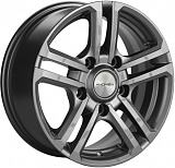 Khomen Wheels KHW1602 (Niva 4x4 Bronto) 6,5x16 5x139,7 ET35 dia 98,5 gray Россия