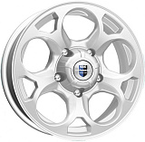 K&K Линкс 7x16 5x139,7 ET35 dia 108,5 сильвер
