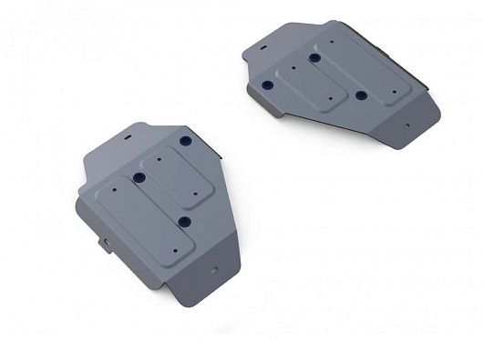 Алюминиевая защита топливного бака Rival на Land Rover Discovery Sport 2014-2017 2.0(240л.с.); 2.2d (188л.с.); 2.2d (150л.с.) (толщина 4 мм)