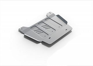 Алюминиевая защита раздаточной коробки Rival на Chevrolet Tahoe 2014- 6,2 (толщина 4 мм)