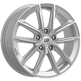 Wheels UP Up104 6,5x17 5x108 ET50 dia 63,35 silver classic