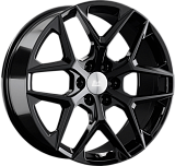 LS wheels 1372 9x22 6x139,7 ET30 dia 100,1 BK