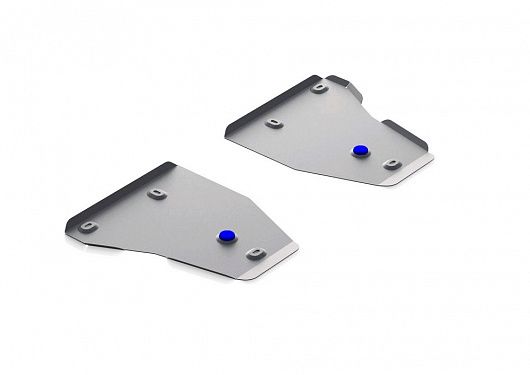 Алюминиевая защита топливного бака Rival на Opel Mokka 2012-2016 V -1, 8 (толщина 4 мм)