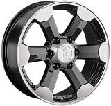 Replay Toyota (TY69) 7,5x18 6x139,7 ET25 dia 106,1 BKF