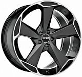 OZ Racing Aspen 10x21 5x112 ET52 dia 79 matt black diamond cut
