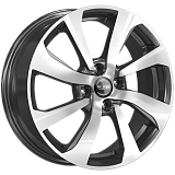 iFree Replica КС893 (ZV 16_XRAY) 6x16 4x100 ET41 dia 60,1 алмаз черный