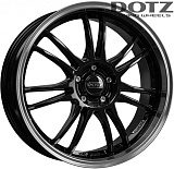 Dotz Shift 7x17 4x100 ET35 dia 60.1 black polished lip