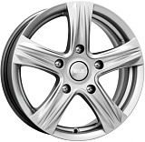 K&K Легион 6,5x16 5x139,7 ET40 dia 98 сильвер