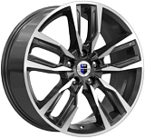 K&K Борэй 8x18 5x114,3 ET30 dia 67,1 алмаз черный