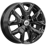 Wheels UP Up119 6,5x16 5x139,7 ET40 dia 98 new black