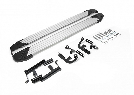Порог-площадка Rival Silver для Lifan X60 2016-