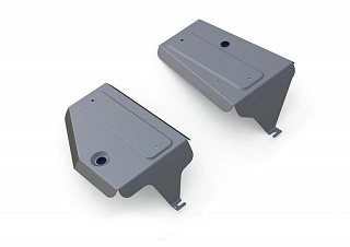 Алюминиевая защита топливного бака Rival на Mazda CX-5 2015-2017 2.0; 2.5; полный привод (толщина 4 мм)