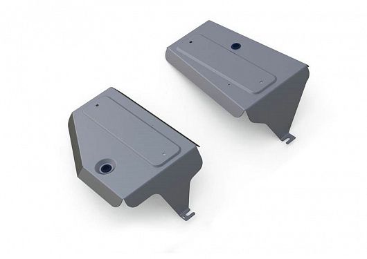 Алюминиевая защита топливного бака Rival на Mazda CX-5 2015-2017 2.0; 2.5; полный привод (толщина 4 мм)