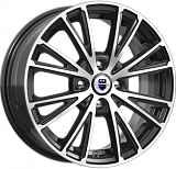 K&K Меандр 6x15 4x100 ET40 dia 60,1 алмаз черный Россия