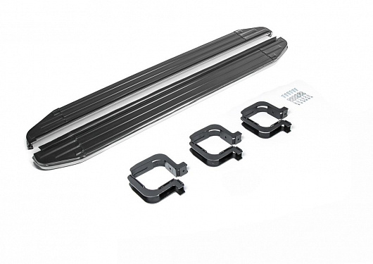 Порог-площадка Rival Premium для Mitsubishi L200 2006-2015-