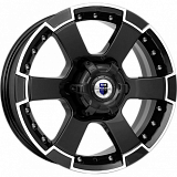 K&K M56 7x16 6x139,7 ET30 dia 106,1 алмаз черный Россия