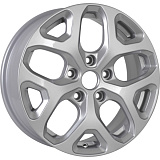 KDW KD1637 (ZV 16_Vesta) 6,5x16 4x100 ET50 dia 60,1 silver painted