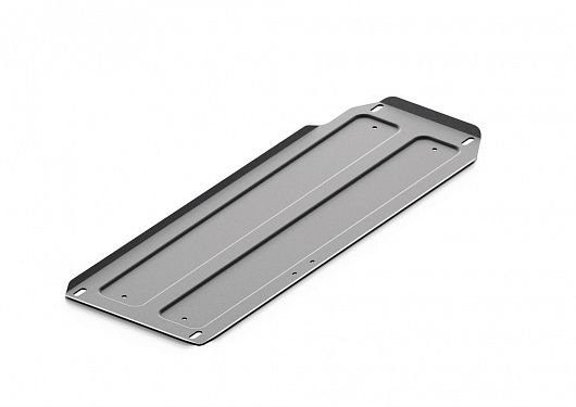 Алюминиевая защита топливного бака Rival на Mitsubishi L200 2015- 2.4d; 2, 4d H.P. (толщина 6 мм)