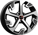 Вектор R262 7,5x18 5x114,3 ET52 dia 67,1 алмаз черный